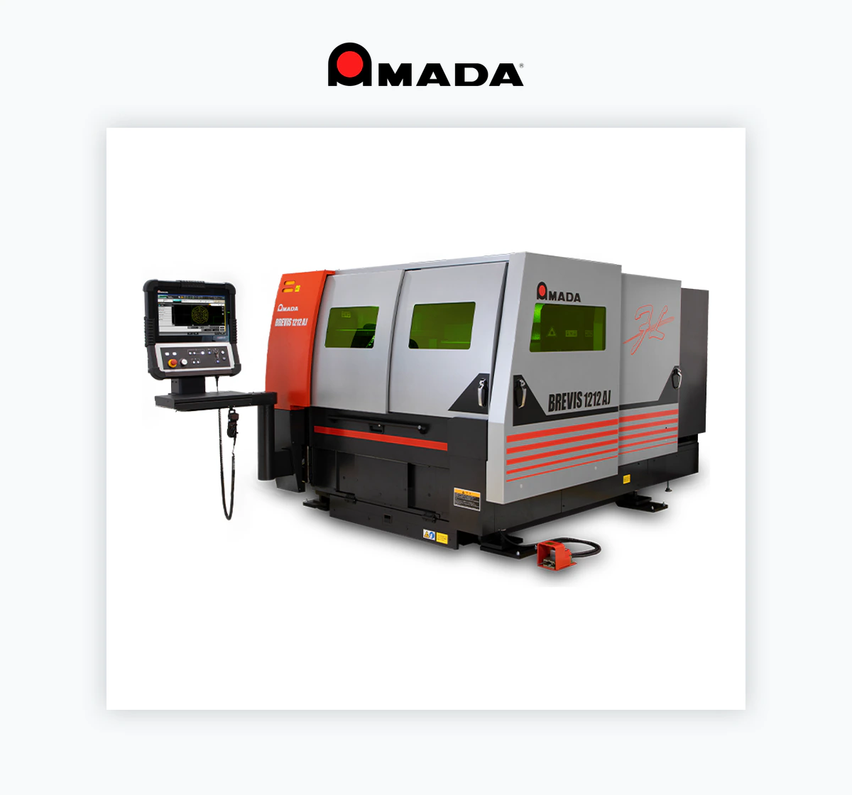 AMADA BREVIS 1212 AJ Fiber Laser Cutting Machine