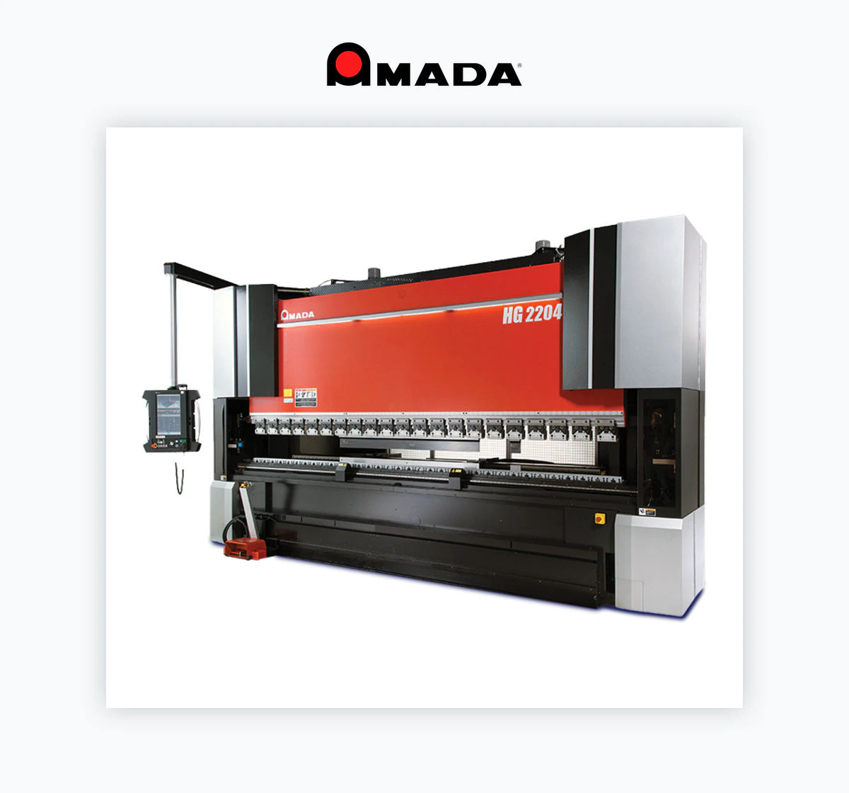 AMADA HG 2204 Servo-Hydraulic Press Brake