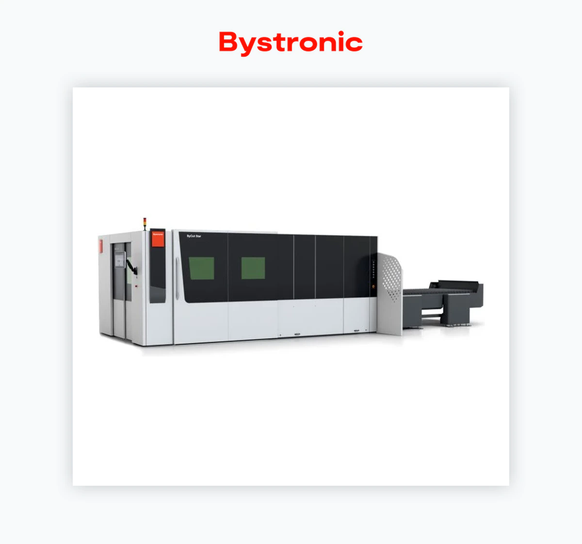 Bystronic ByCut Smart 3015 Fiber Laser Cutting Machine