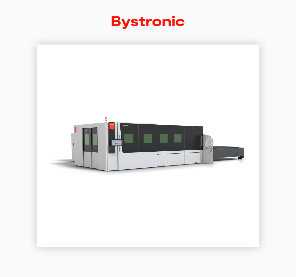 Bystronic ByCut Star 4020 Fiber Laser Cutting Machine