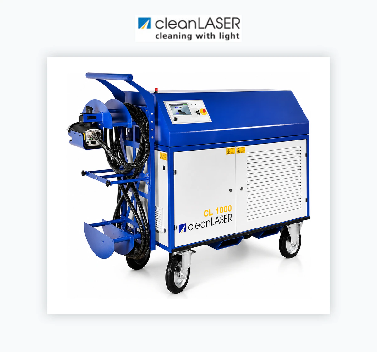 cleanLASER CL 1000 High-Power Laser Cleaning System