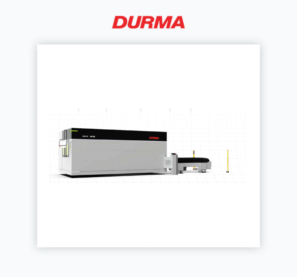 Durma HD-F 6020 VI Large-Format Fiber Laser Cutter