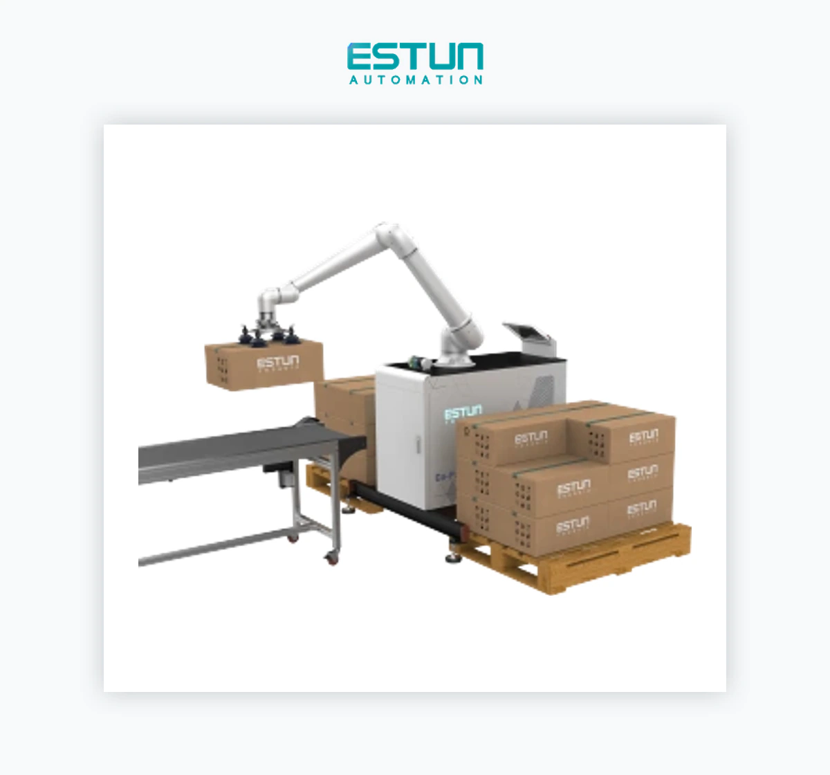 ESTUN Co-Palletizer 20 (Fixed type) Collaborative Palletizer