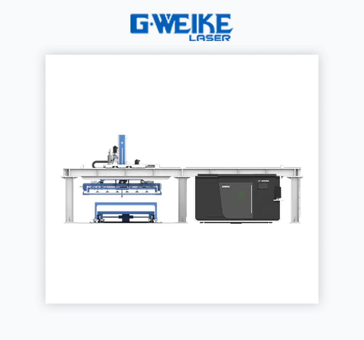 GWEIKE Laser GAS Series Automatic Loading Fiber Laser Cutting Machine