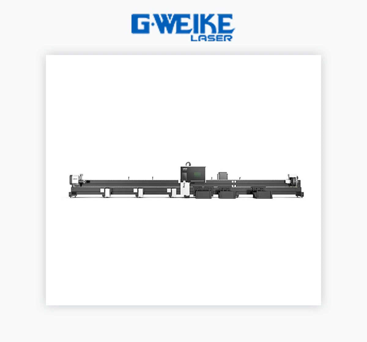 GWEIKE Laser GKS6036T3 Three-Chuck Tube Fiber Laser Cutter