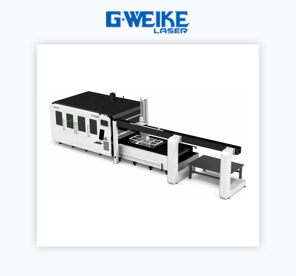 GWEIKE Laser LF3015MB Coil Fiber Laser Cutting Machine