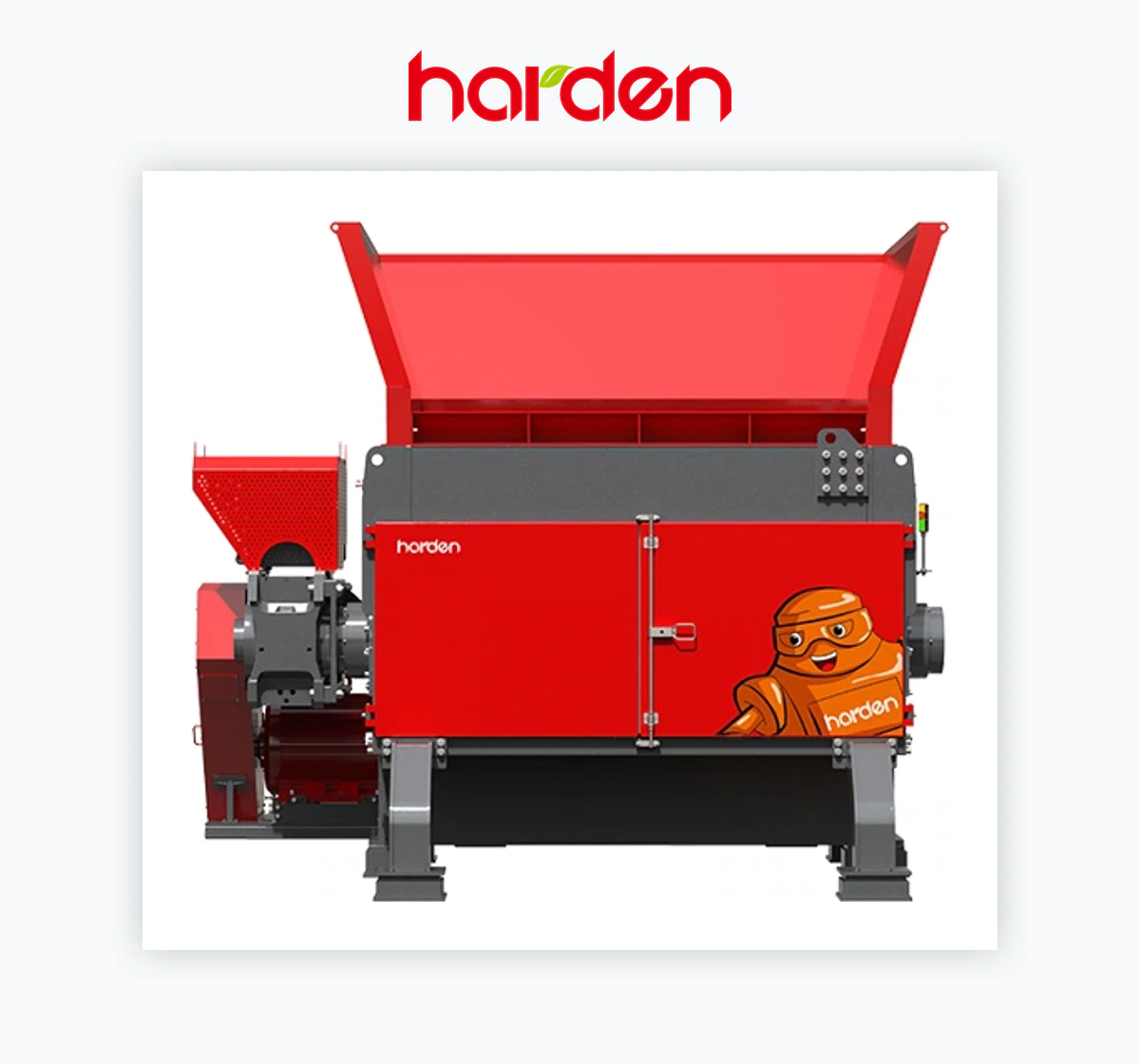 Harden Machinery SL2500 Single-shaft Shredder