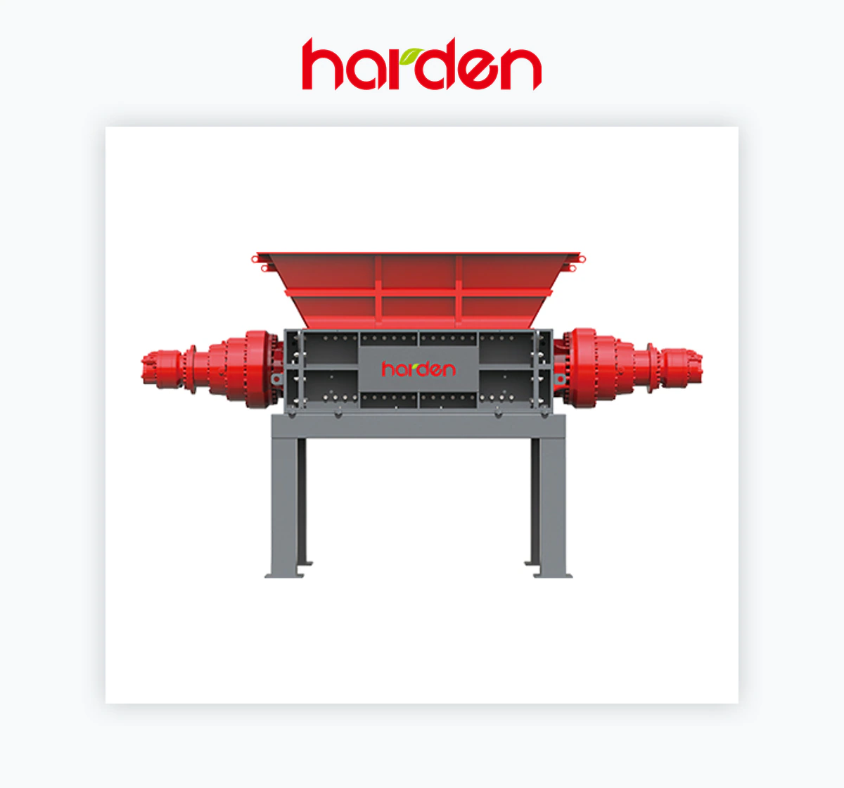 Harden Machinery TDH912 Double-shaft Shredder