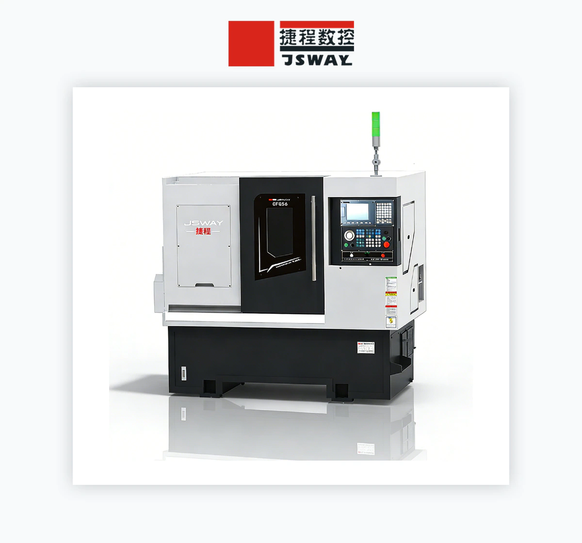JSWAY CFG56 Gang-Type Slant-Bed CNC Lathe