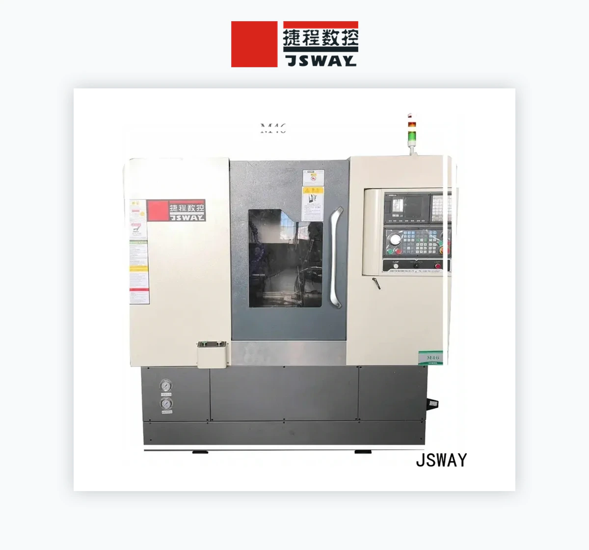 JSWAY M46 Gang-Type CNC Lathe