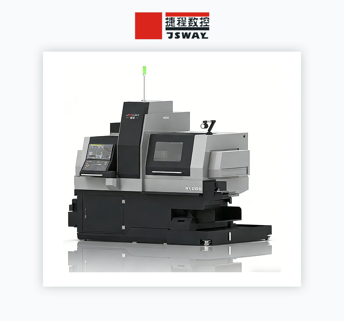 JSWAY MX266 Swiss-Type CNC Lathe