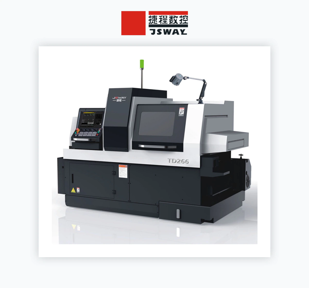 JSWAY TD266 Swiss-Type CNC Lathe
