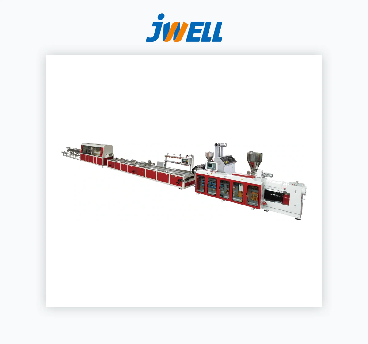 JWELL YF240 PVC Profile Production Line