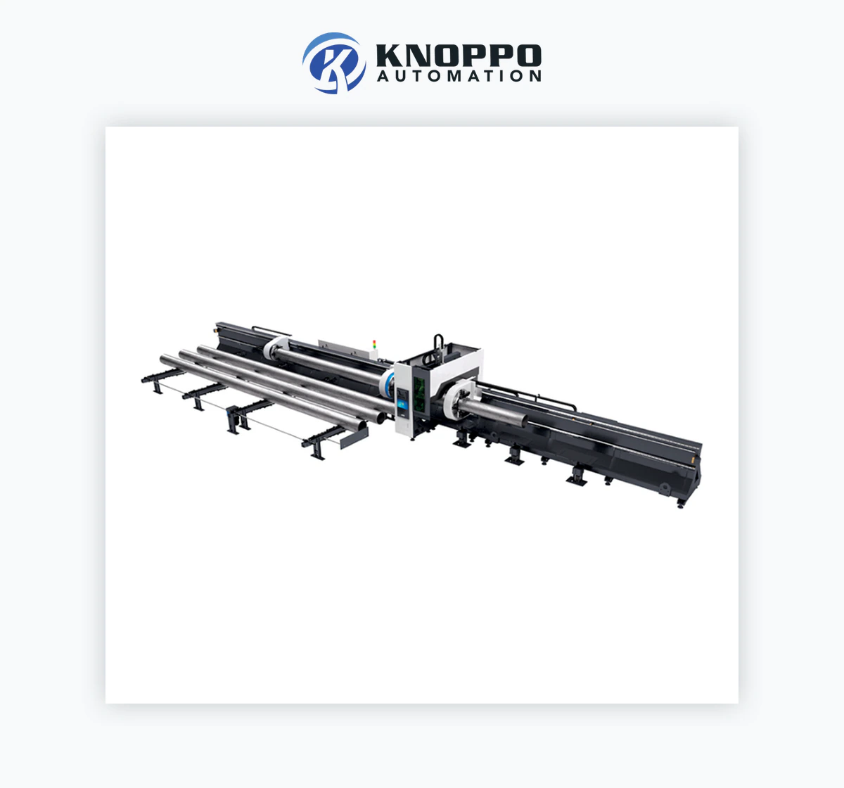Knoppo KT12 Three-Chuck Tube Laser Cutting Machine