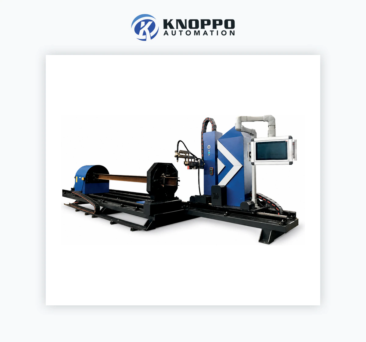 Knoppo T400 8-Axis Plasma Pipe Cutting Machine