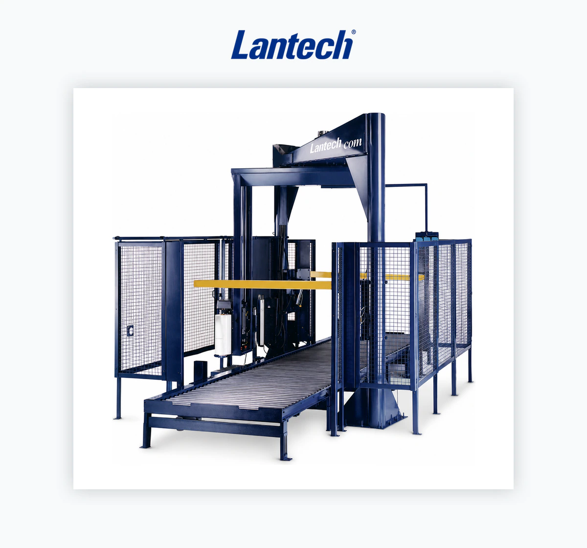 Lantech S-2500 High-Speed Straddle Stretch Wrapper
