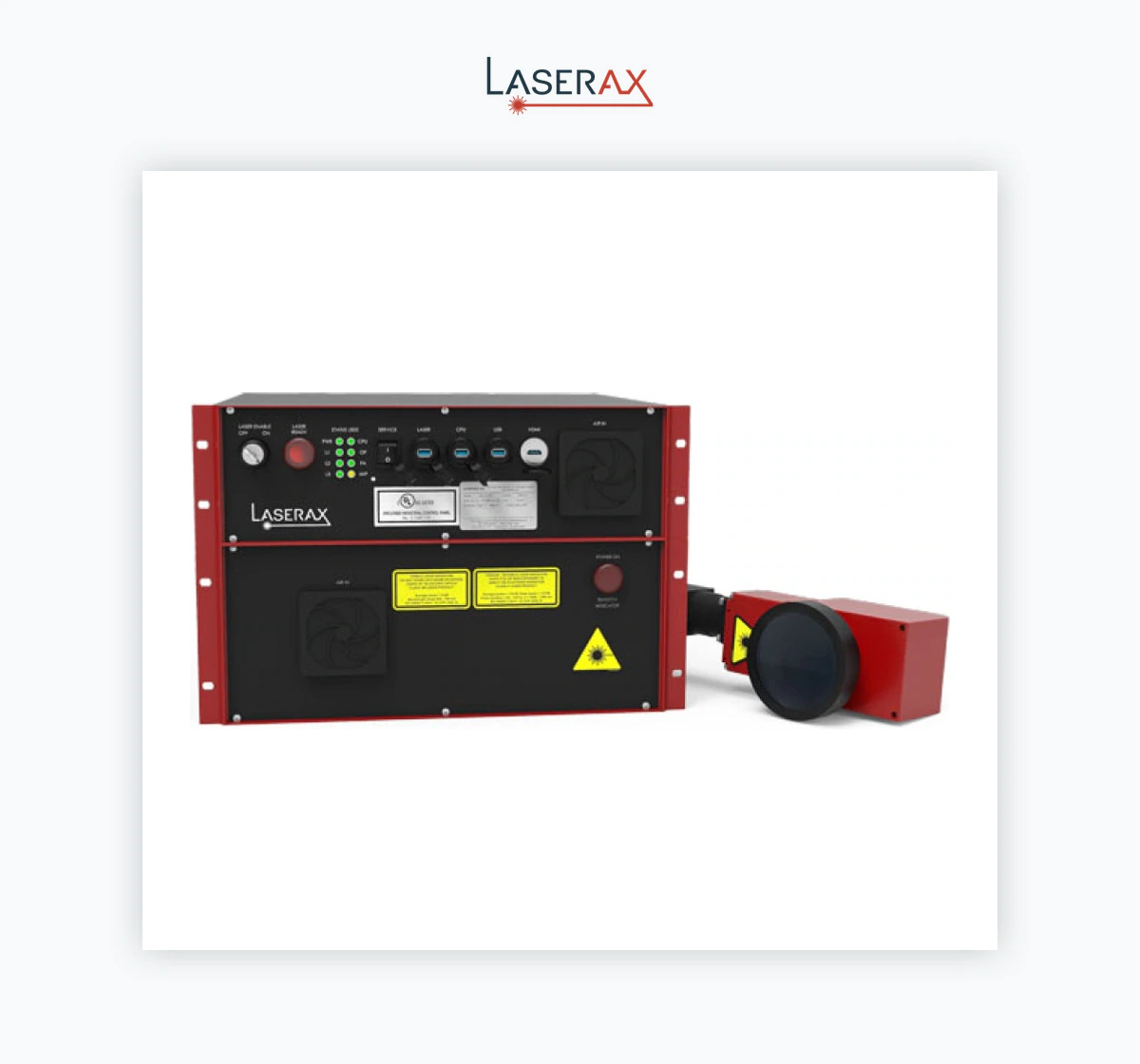 Laserax LXQ-LP Low-Power Fiber Laser Marking System