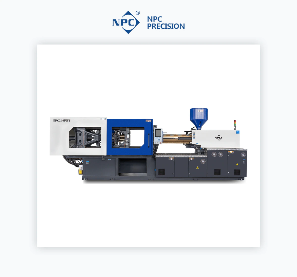 NPC Injection NPC260(PET) PET Preform Injection Molding Machine