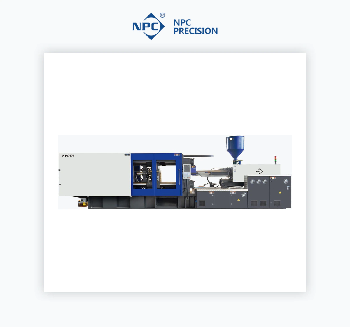NPC Injection NPC400 Basket high-speed Injection Molding Machine