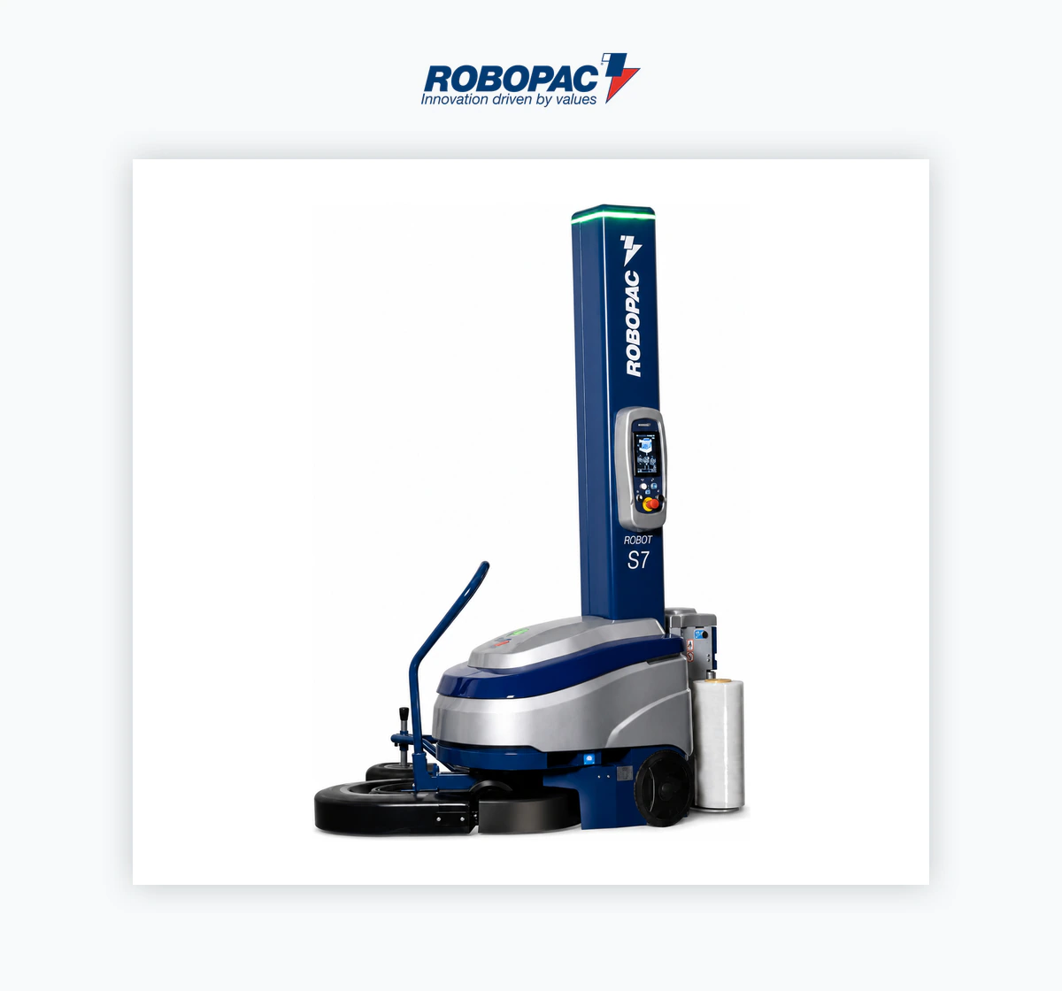 Robopac Robot S7 Mobile Pallet Wrapper