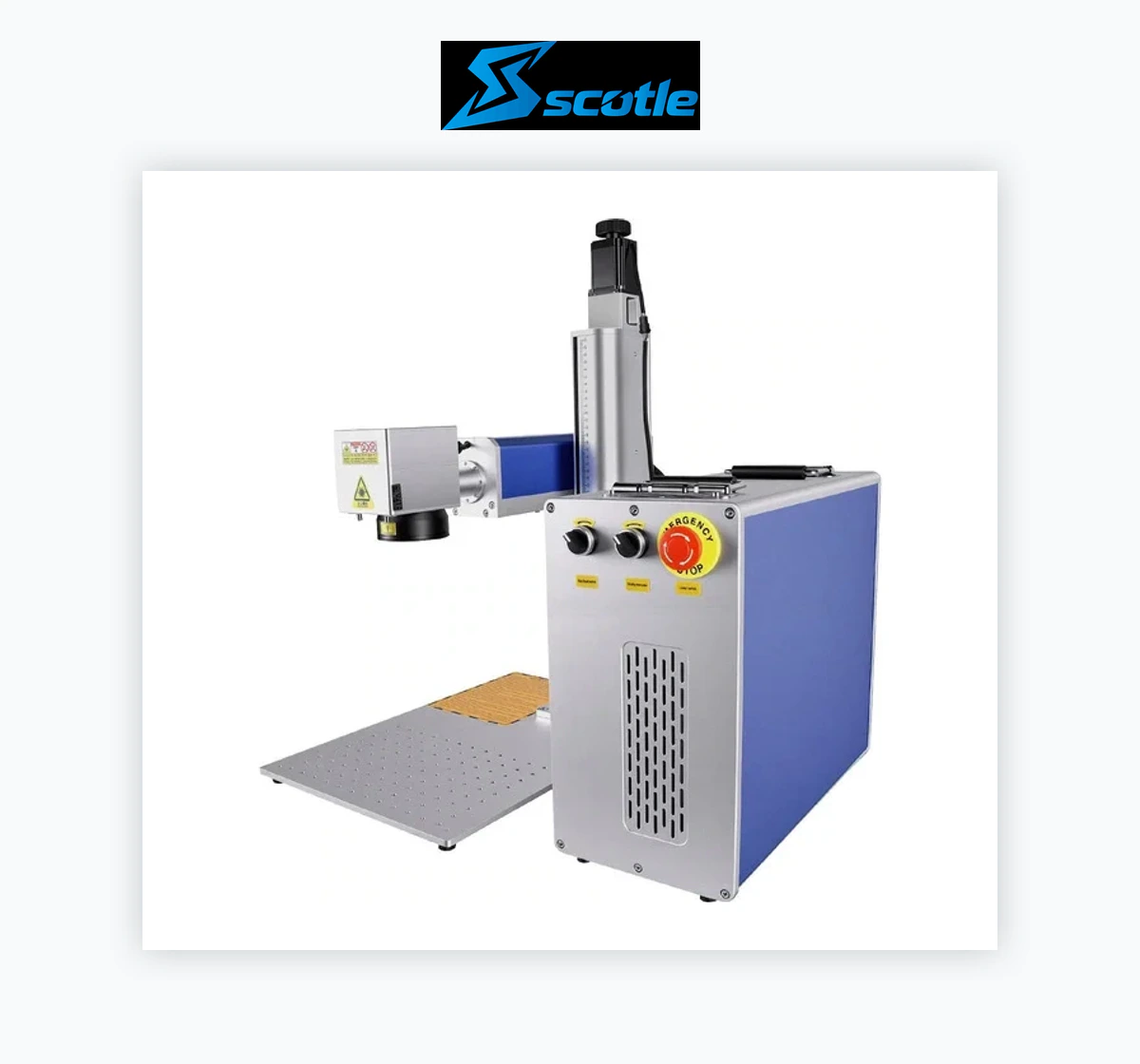 Scotle 2.5D Plus Deep Relief Fiber Laser Engraving Machine
