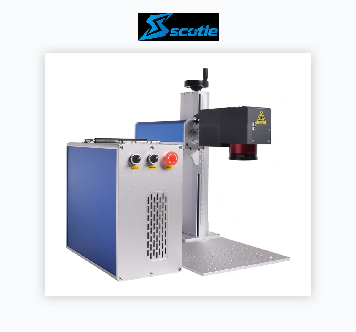 Scotle 3D Dynamic 60W-300W Fiber Laser Marking and Engraving Machine