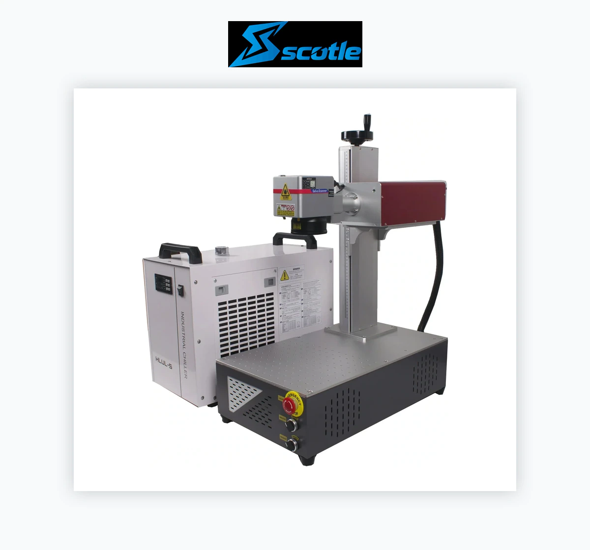 Scotle Water-Cooled UV 5W-20W UV Laser Marking Machine