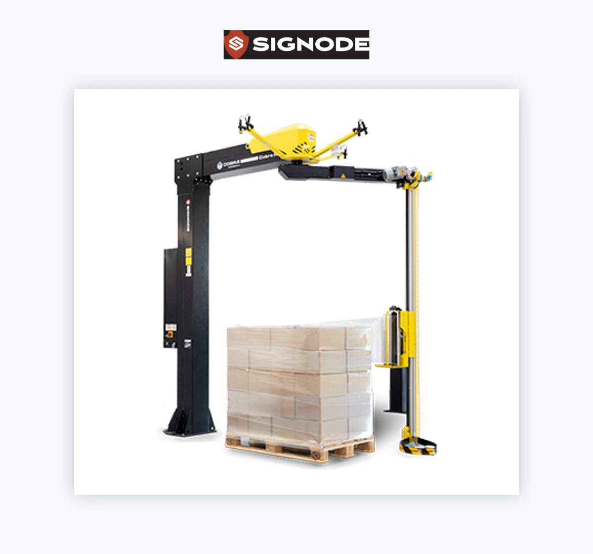 Signode Cobra RA Rotary-Arm Stretch Wrapping Machine