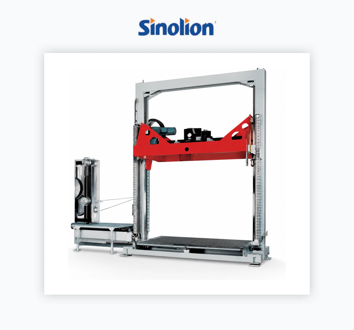 Sinolion SKV-1220 Vertical Pallet Strapper