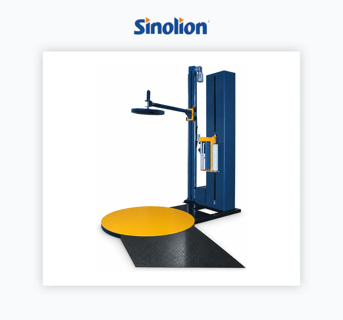 Sinolion T1650F-CS Top Platen Pallet Wrapper