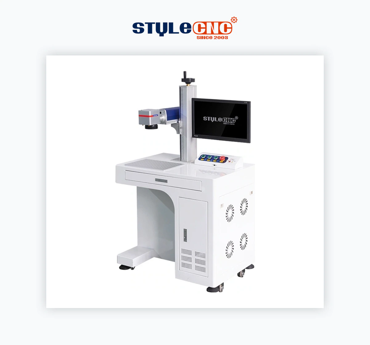 STYLECNC STJ-100F-D Desktop Fiber Laser Engraver