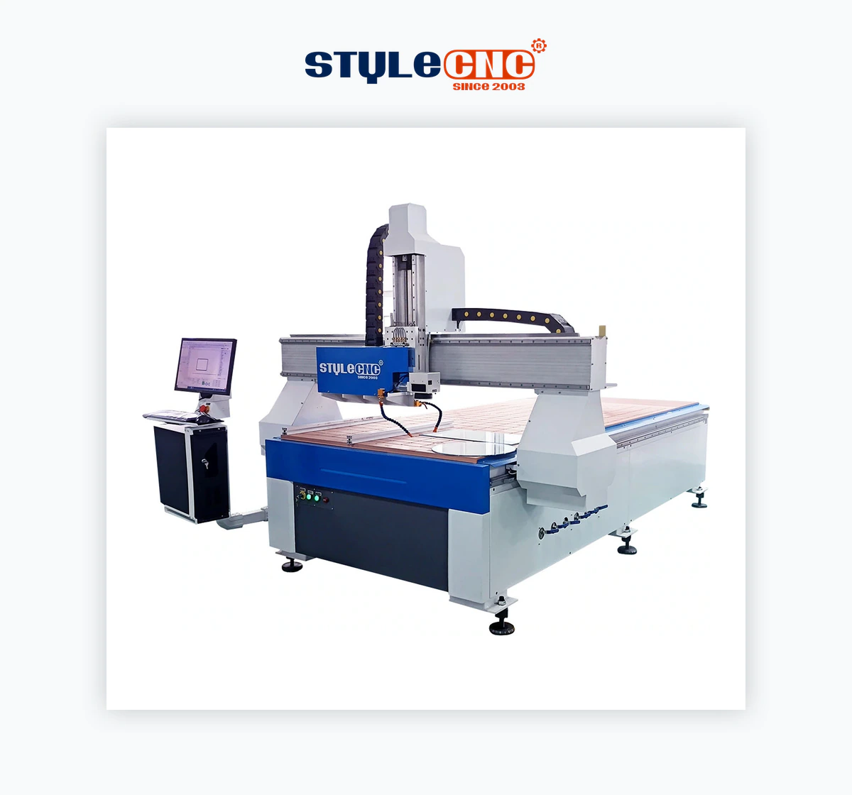 STYLECNC STJ-1325M8 Full-Size Fiber Laser Engraver