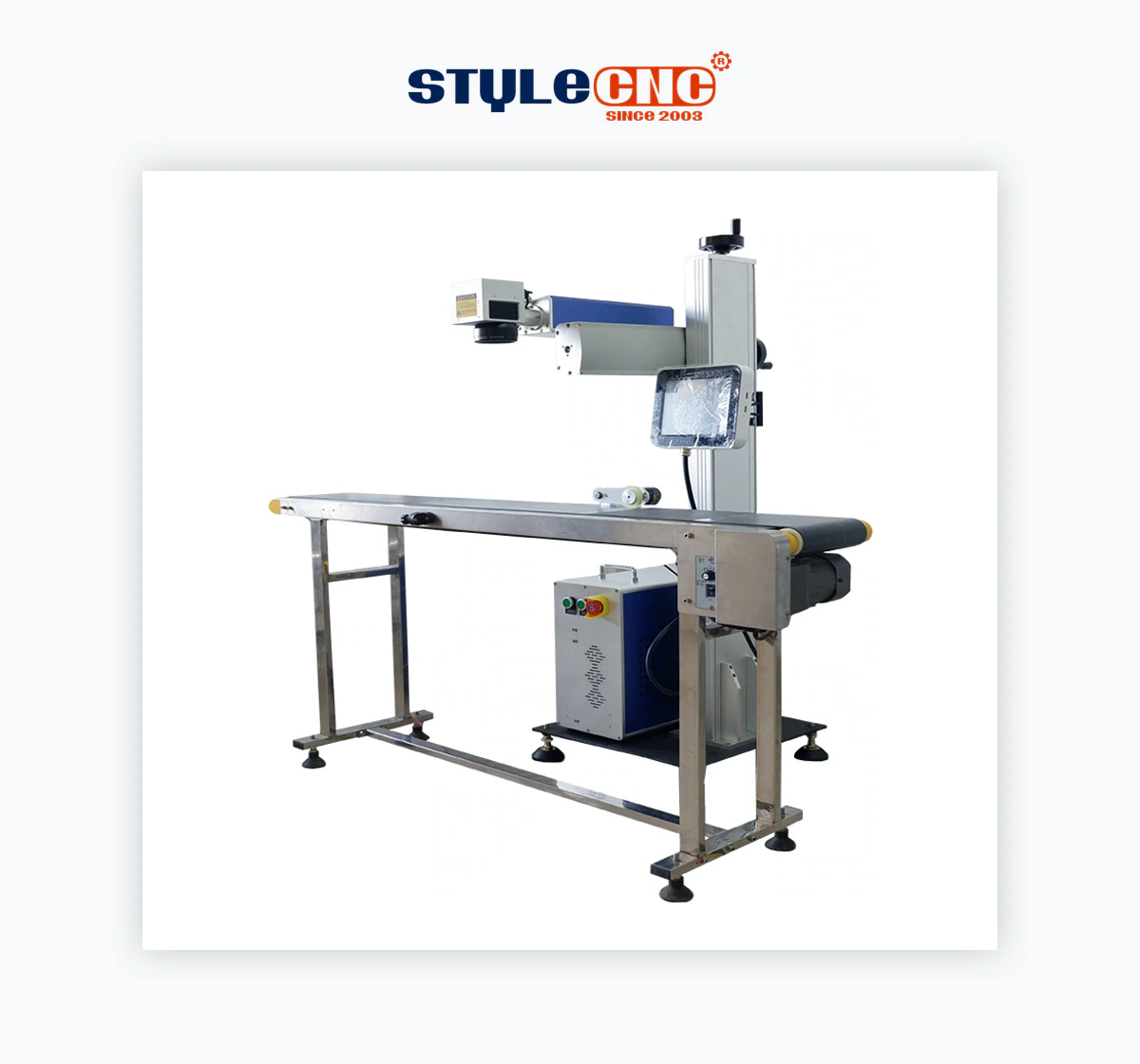 STYLECNC STJ-30C-F Online Flying CO2 Laser Marker
