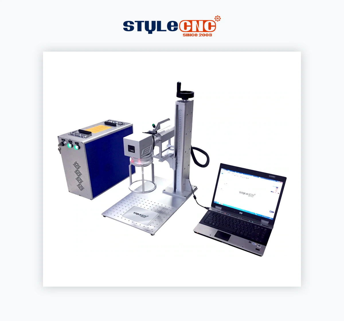 STYLECNC STJ-30F-H Handheld Fiber Laser Marking Machine
