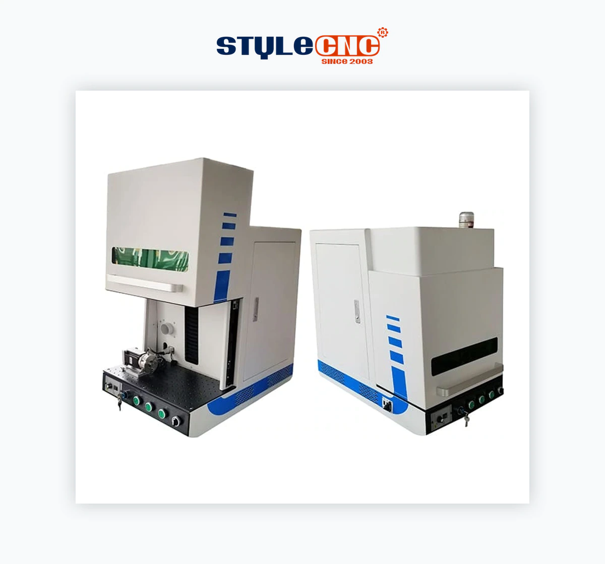 STYLECNC STJ-30FM-E Enclosed 3D Fiber Laser Engraving Machine