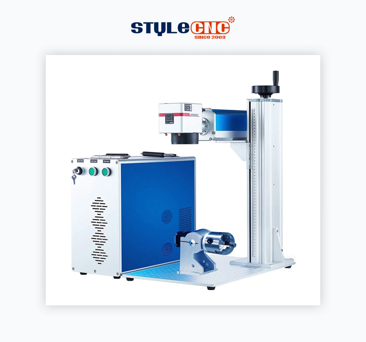 STYLECNC STJ-30FM-S Color MOPA Fiber Laser Marking Machine