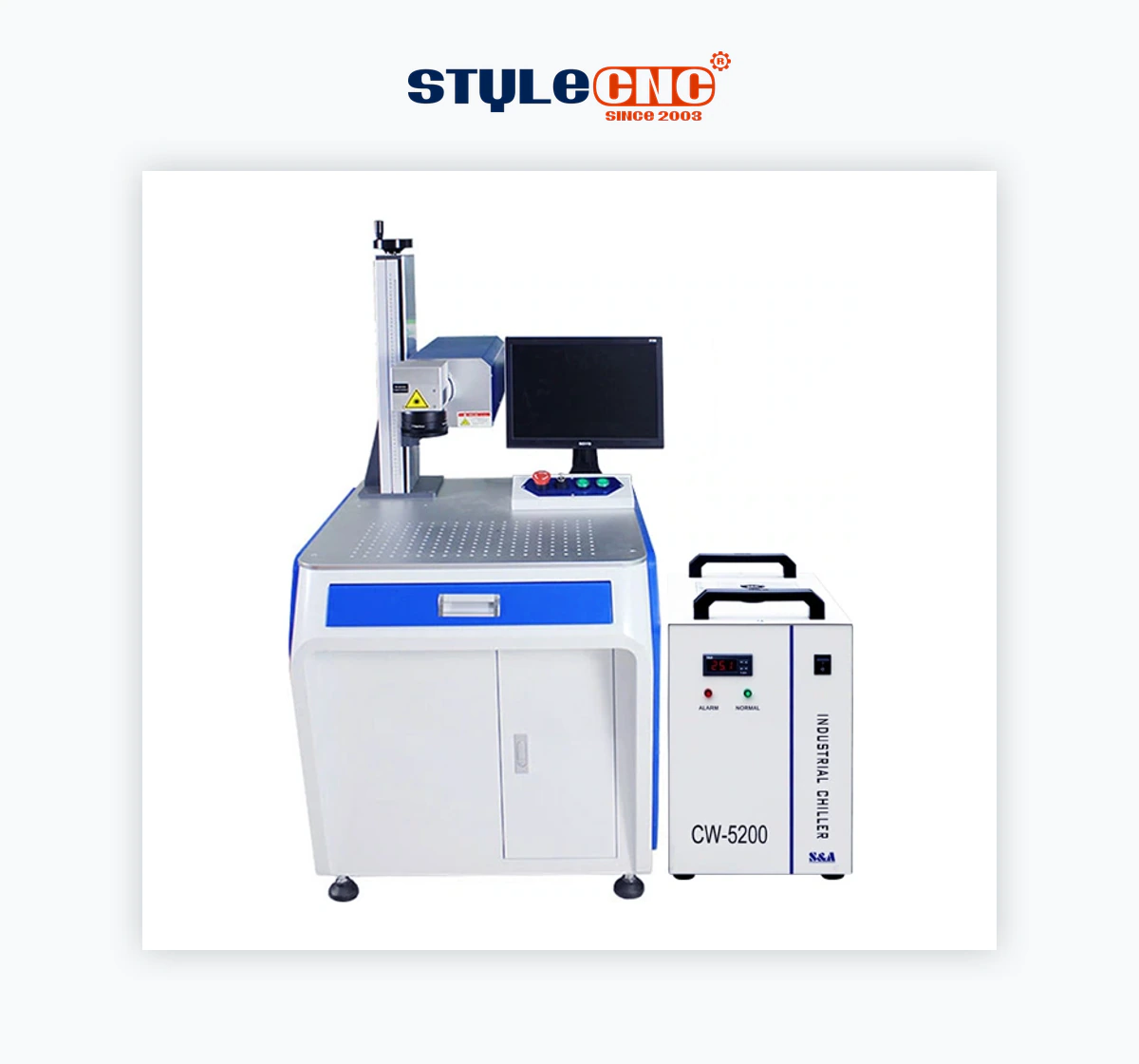 STYLECNC STJ-3U Desktop UV Laser Marking System