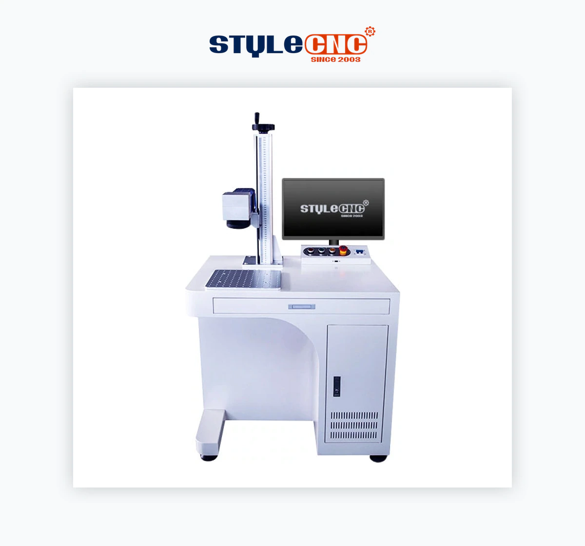 STYLECNC STJ-50F-D Deep Fiber Laser Engraving Machine