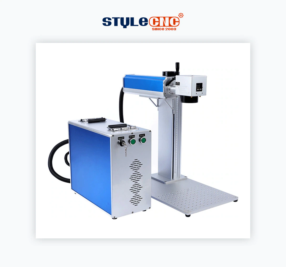 STYLECNC STJ-50F-S Fiber Laser Engraving Machine