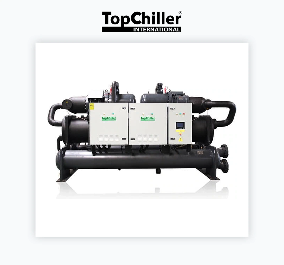 TopChiller Water Cooled Screw Chiller Industrial Chiller