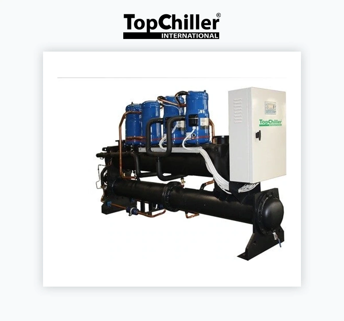 TopChiller Water Cooled Scroll Chiller Industrial Chiller