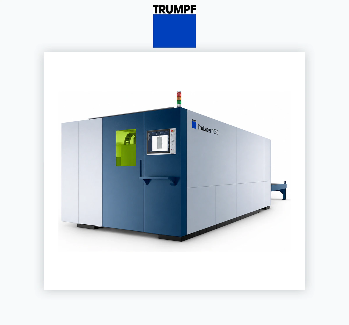 TRUMPF TruLaser 1030 Fiber Laser Cutting Machine