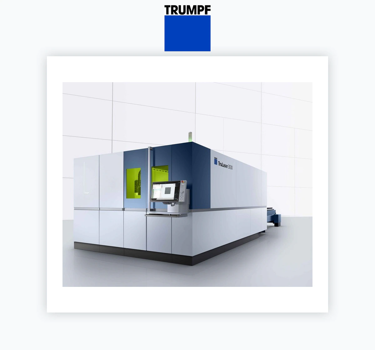 TRUMPF TruLaser 3030 fiber