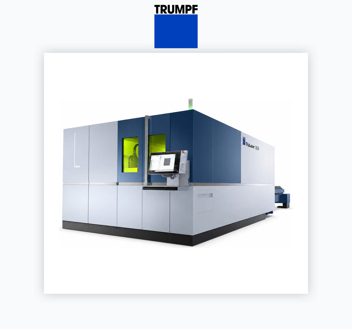 TRUMPF TruLaser 5030 High-Productivity Fiber Laser Cutter