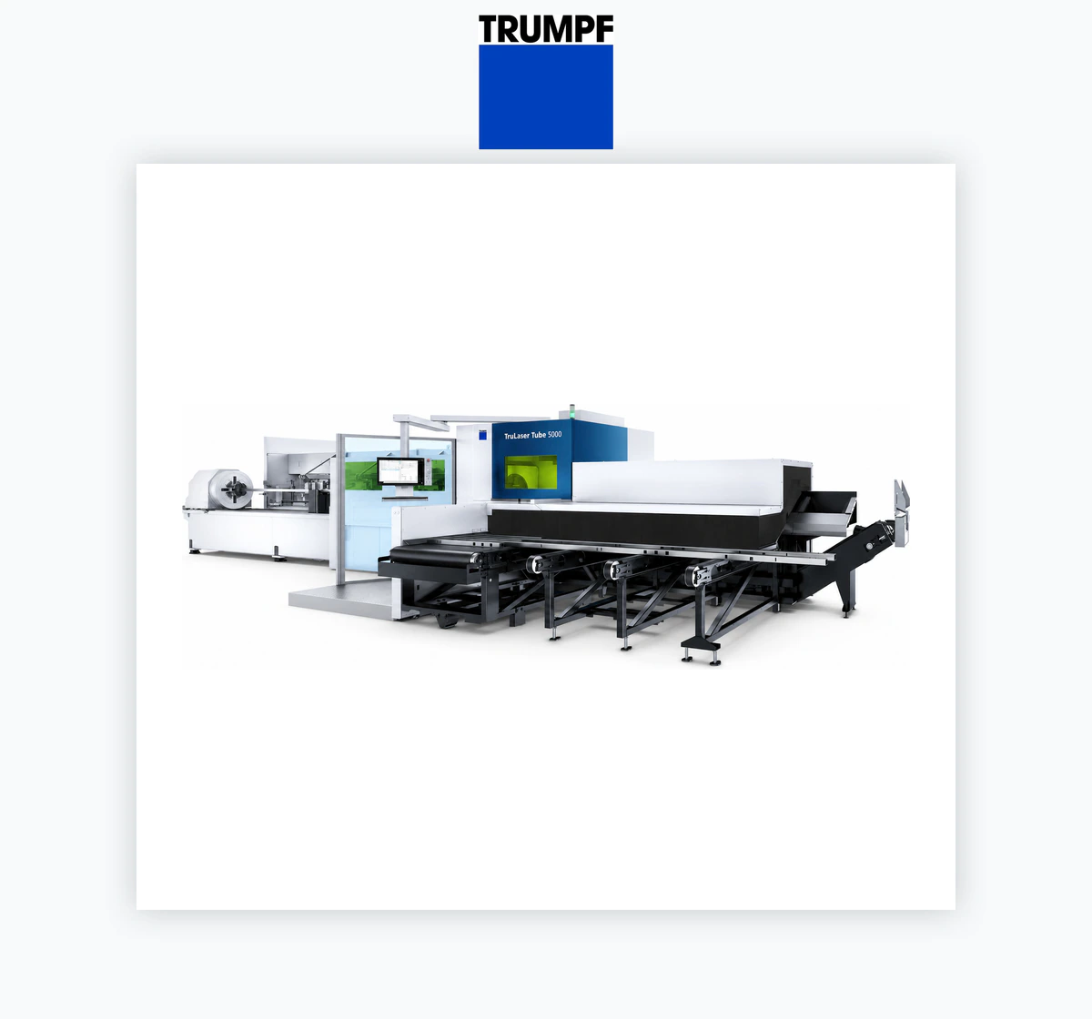TRUMPF TruLaser Tube 5000 Tube Laser Cutting Machine