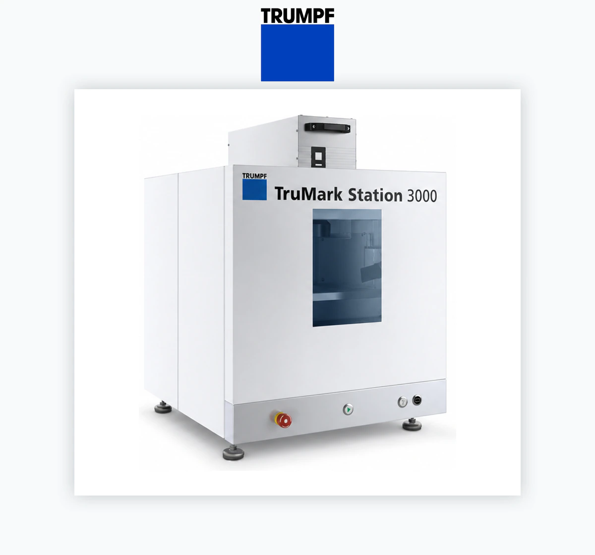 TRUMPF TruMark Station 3000 Laser Marking Station