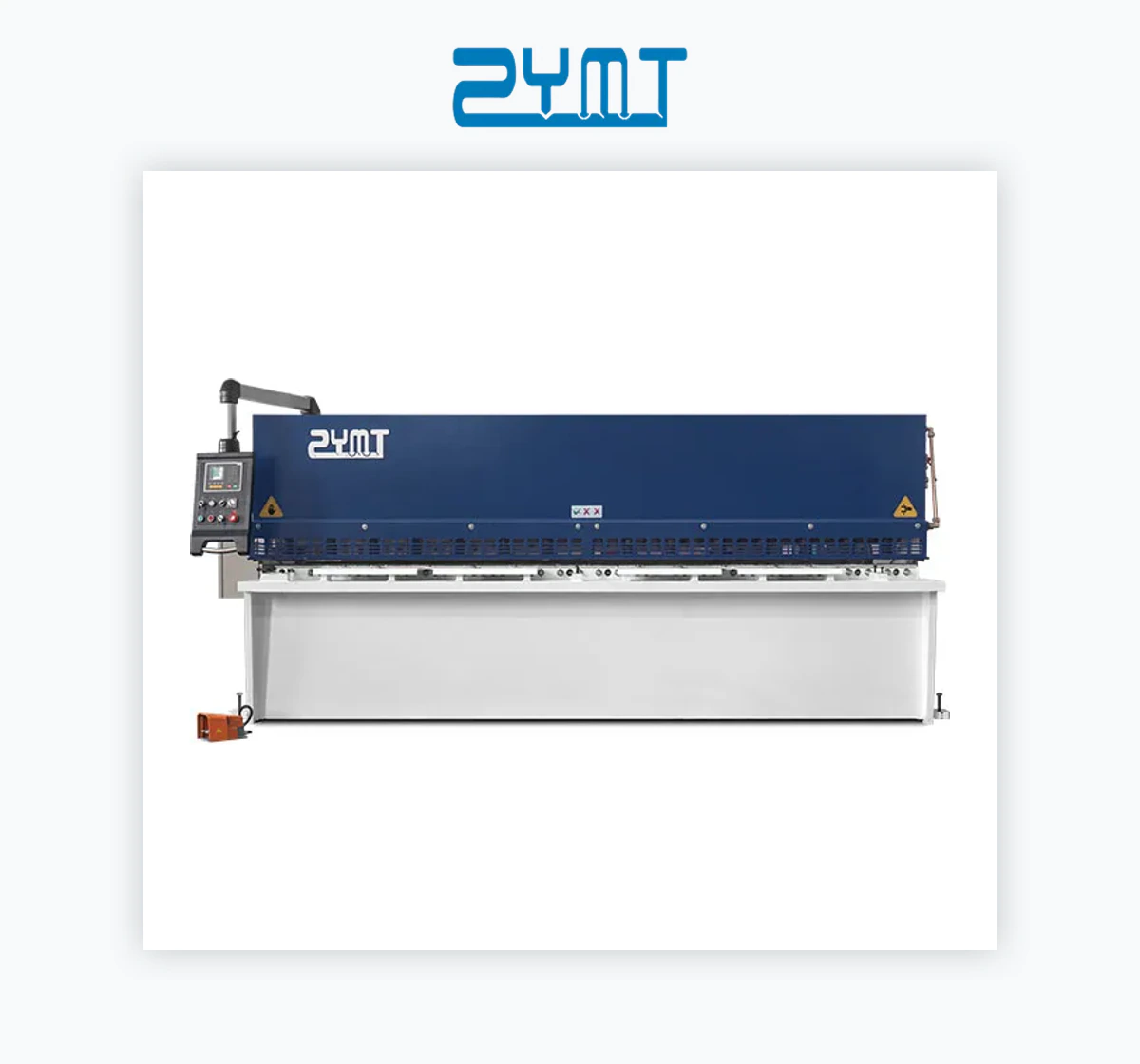 ZYMT QC12K Series CNC Swing-Beam Shearing Machine